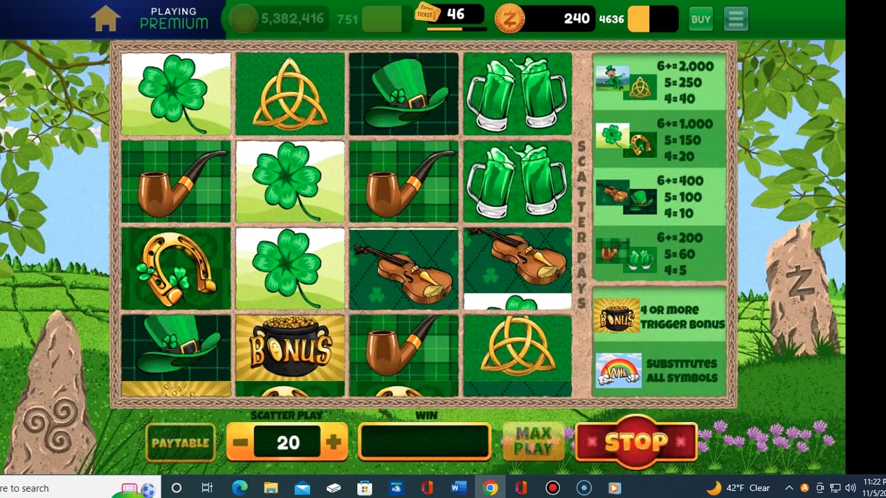 Rick's Online Slots Gaming Video #20