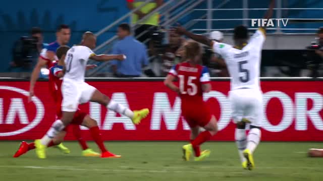 Andre Ayew goal vs USA ALL THE ANGLES 2014 FIFA World Cup