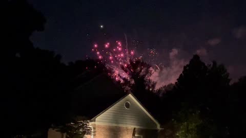 July 6, 2024- The Rockets Red Glare, Two Days Late in My Neighborhood