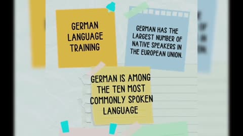 German language training Program