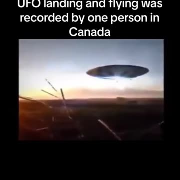 A close-up view of the UFO