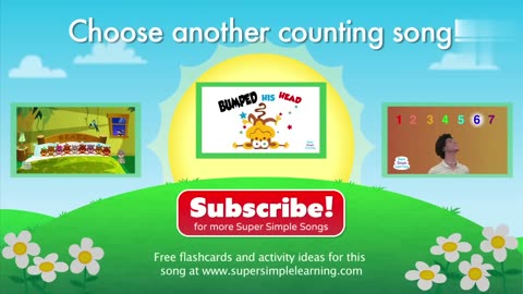 Count And Move (HD) kids songs