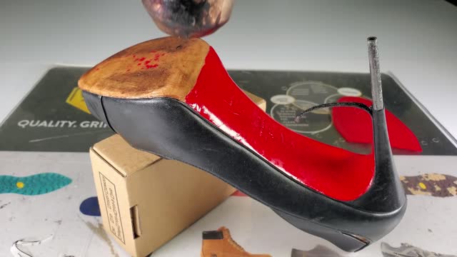 ASMR | Christian Lobouton Heels Restoration