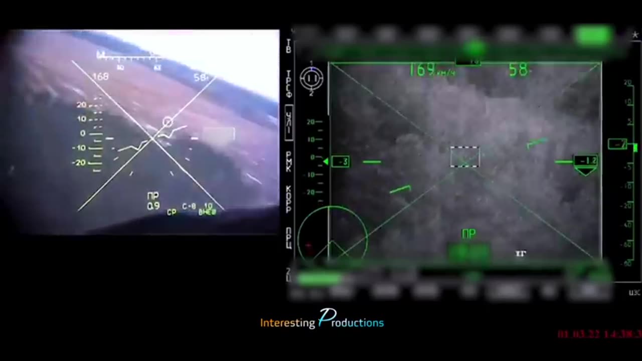 Feared Russian Ka-52 "Alligator" helicopter in combat in Ukraine