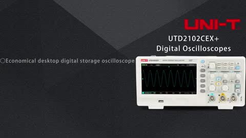 UNI-T UTD2102CEX+ Digital Storage Oscilloscope_Cut