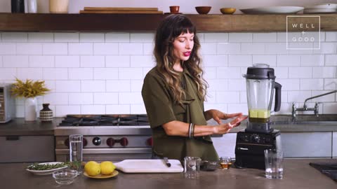 Non-Alcoholic Lemon Rosemary Mocktail | Plant-Based | Well+Good