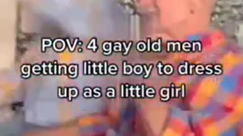 Old Men Getting Excited Over Little Boy Pretending To Be A Girl, This Needs To Stop Now👀🤬😡🤬