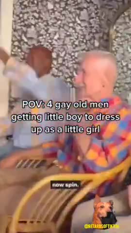 Old Men Getting Excited Over Little Boy Pretending To Be A Girl, This Needs To Stop Now👀🤬😡🤬