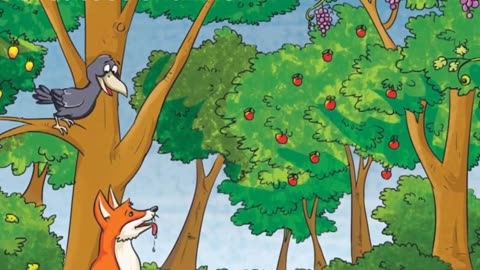 Story of The Fox and Grapes | Animation Video in English | Story For Kids in English