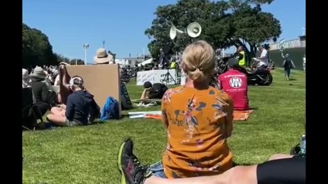 Tauranga NZ Freedom march