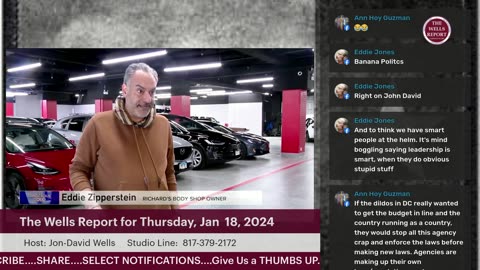 The Wells Report for Thursday, January 18, 2024