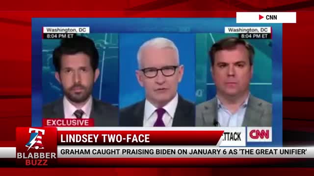 Graham Caught Praising Biden On January 6 As 'The Great Unifier'