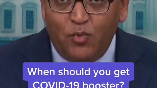 When should you getCOVID-19 booster?