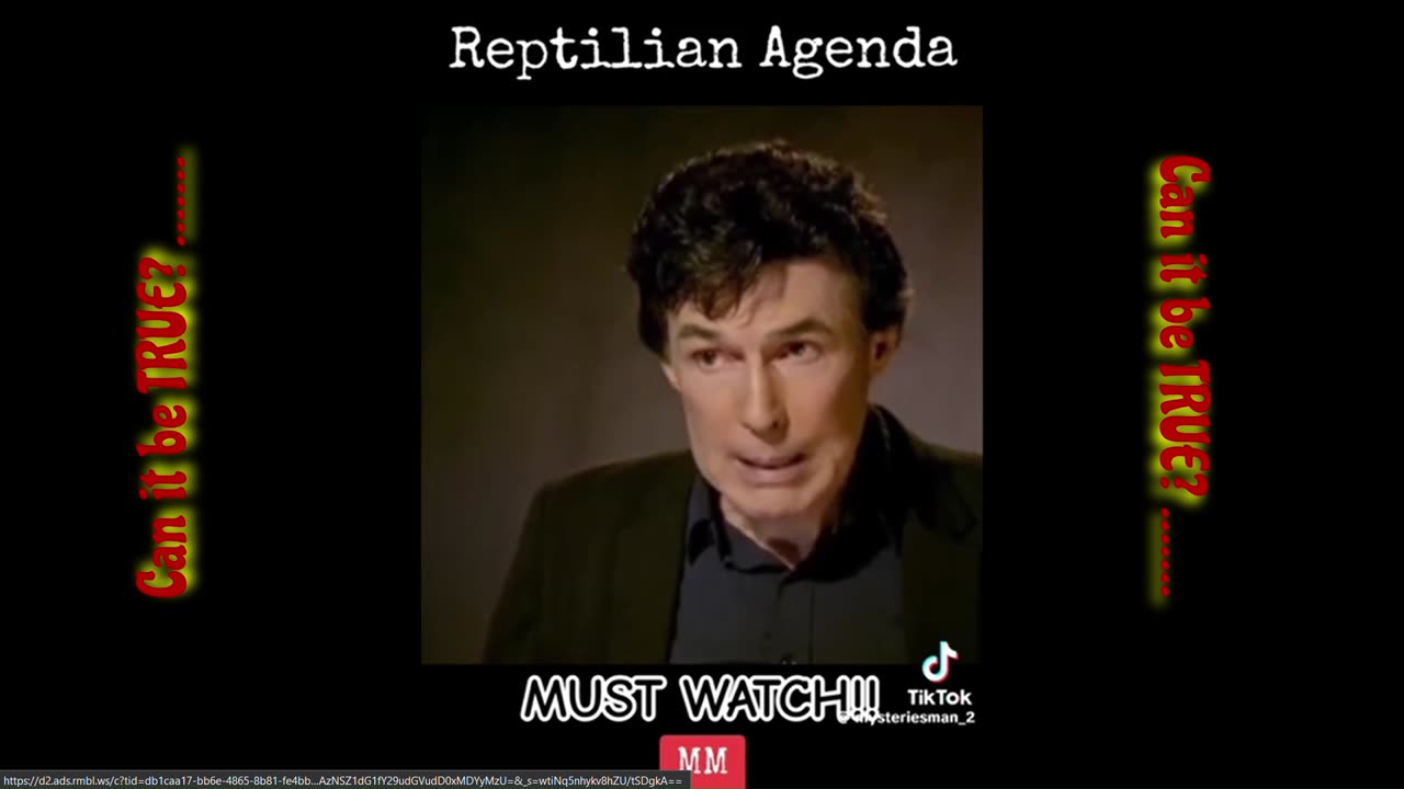 REPTILIAN AGENDA EXPLAINED (Can it be true?).......