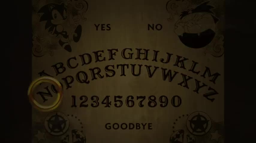 Sonic Tries a Ouija Board