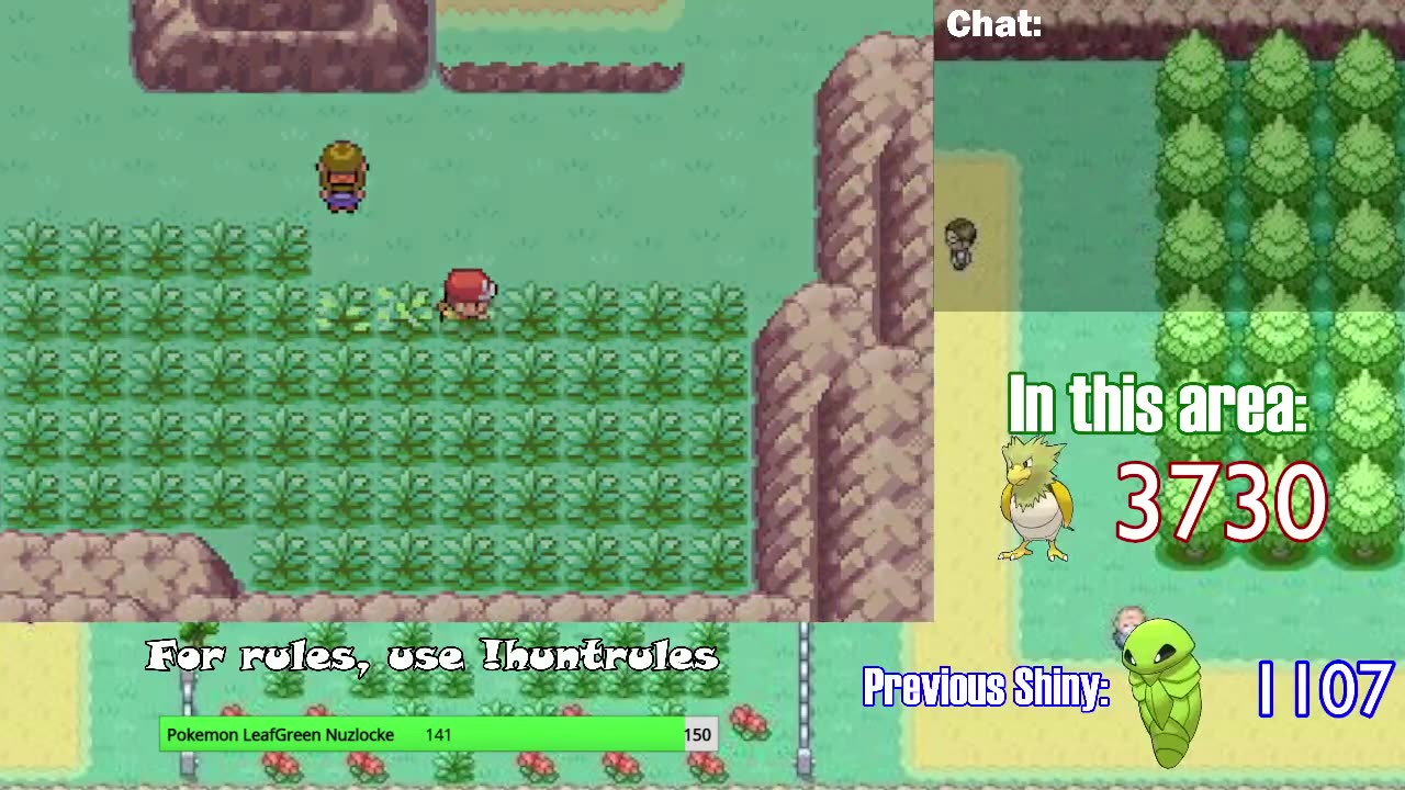 Pokémon FireRed, but I need to catch a Shiny to leave a Route #42 *STREAM ARCHIVE*