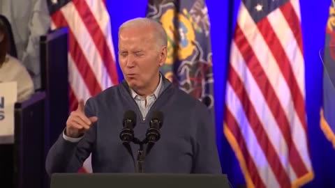 BIDEN: "Pennsylvania, I have a Message for You: Send Me to Congress!" 😬