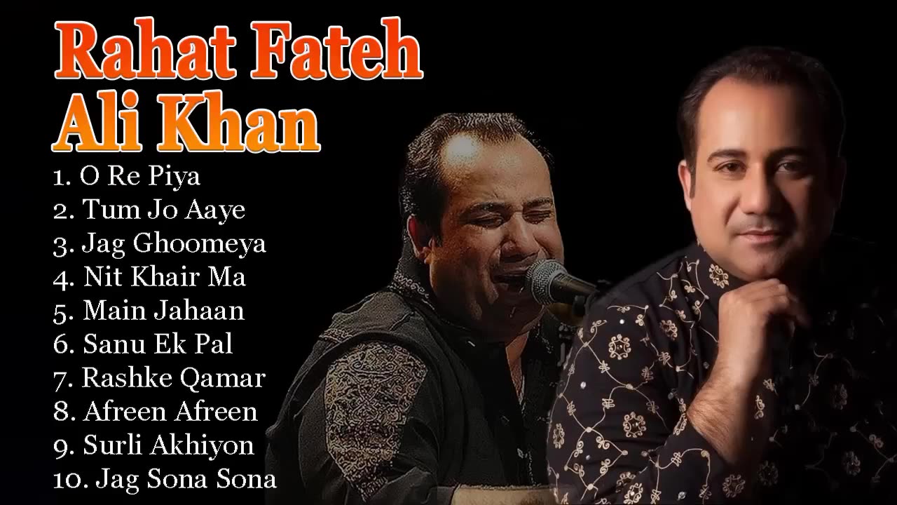 Rahat Fateh Ali Khan Jukbox 💖 Rahat Fateh Ali New Song 💖| Romantic Bollywood Songs | #tumnaaaye