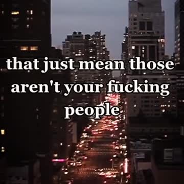 Don’t be around negativity