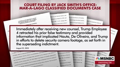 Key witness Flip - this is going to cause a real problem from trump's