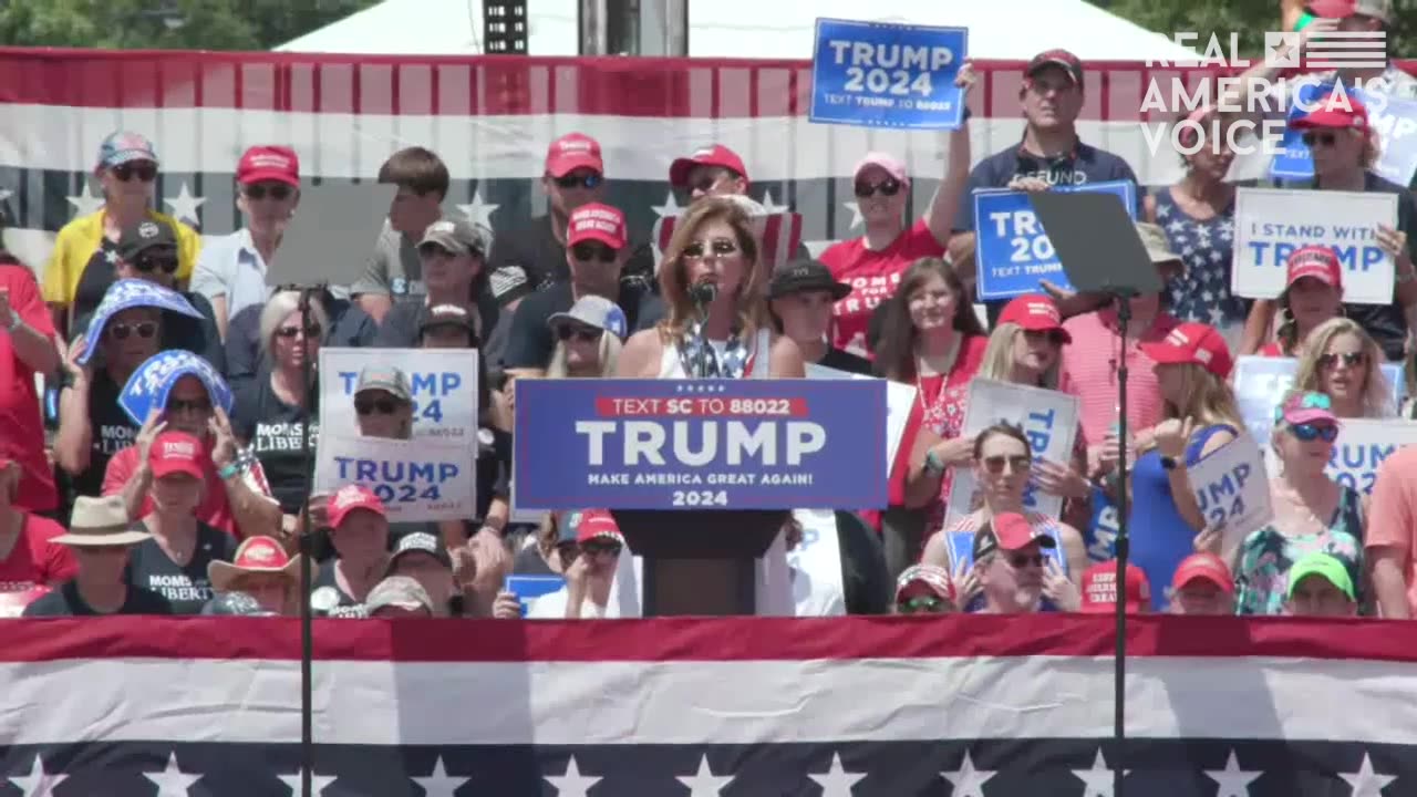 SC Lt. Gov Pamela Evette Speaks at Trump Rally in Pickens, SC