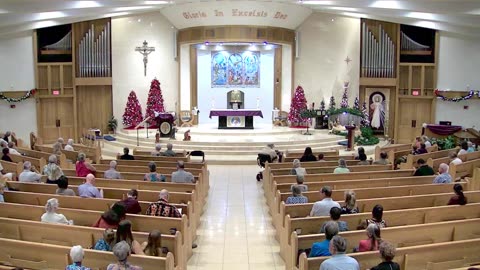 Sunday, December 3, 2023 - 9:00 AM Family Mass with Fr. Bud