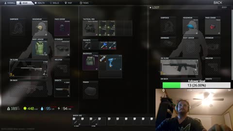 Escape from Tarkov Twitch VOD PMC Ratting with carrotboy4200 Part 10 