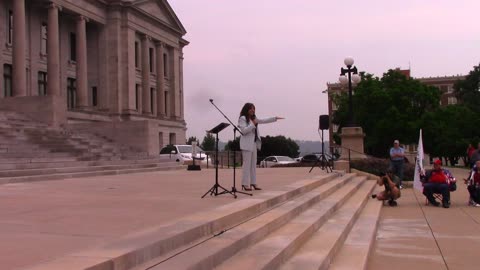 Candidate for United States Senate Jan Morgan talks about traveling across Arkansas
