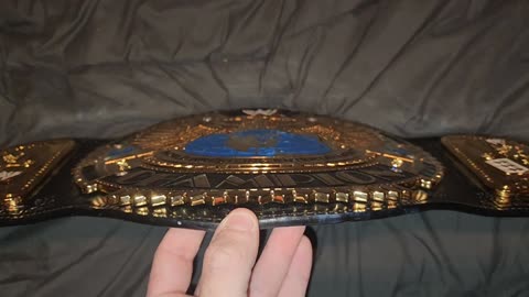 WWE Heavyweight championsip (Big Eagle) replica curved, and re-stoned by Rafford designs