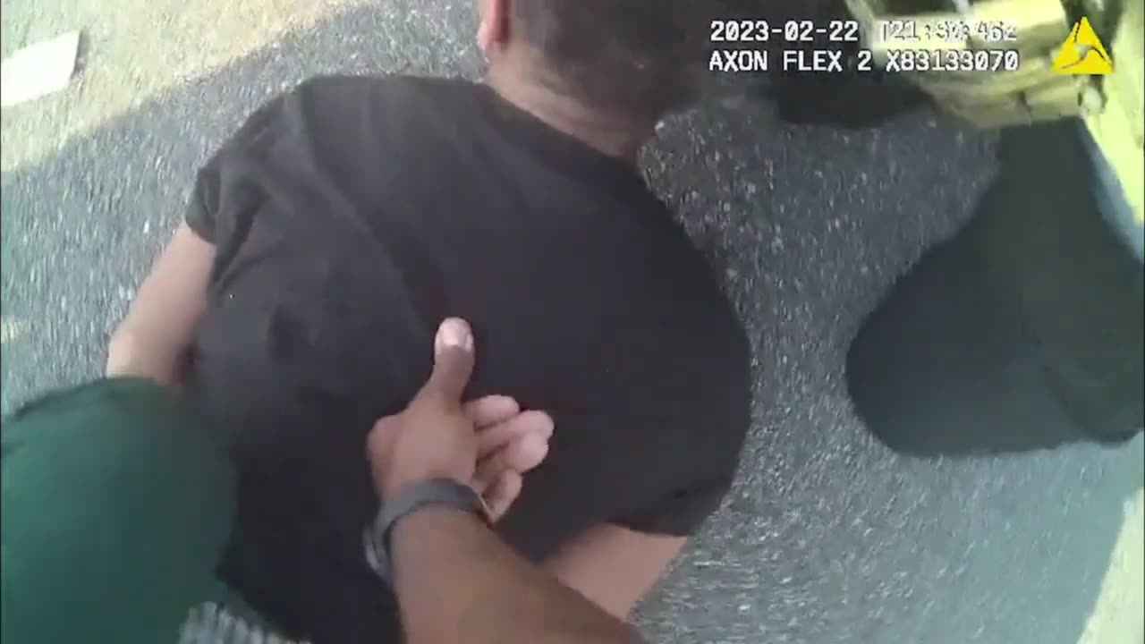 Bodycam showing the arrest of the man accused of fatally shooting 3, including a reporter.