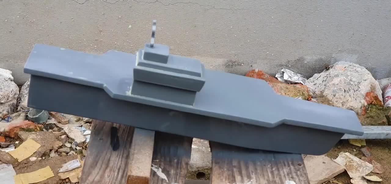 How to make USS Aircraft Carrier from PVC pipes | DIY PVC