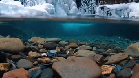 "Reflections of Paradise: A Serenity Lake in the Mountain's Embrace"