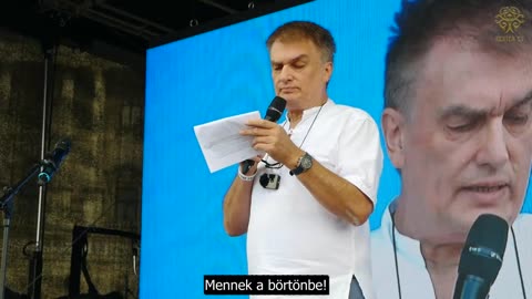Dr. Tamasi József felszólalása a bécsi WHO elleni tüntetésen