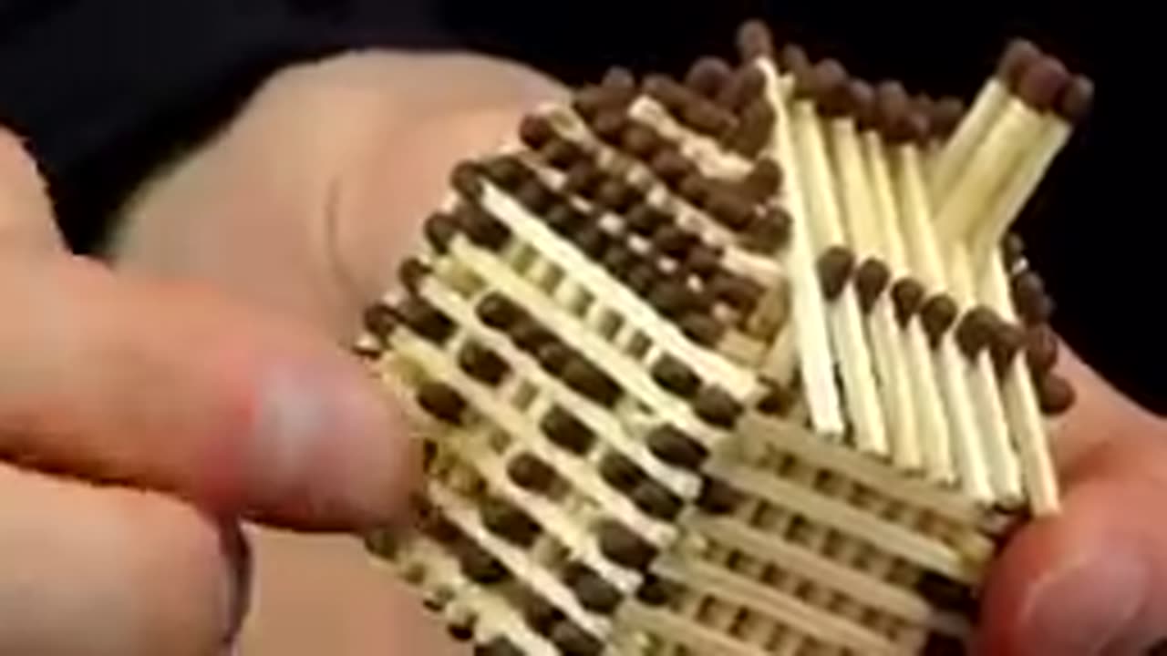 How to Make a Match House Without Glue and Burn it Down