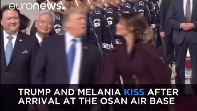 Melania “Caught Kissed by Donald Trump First Time