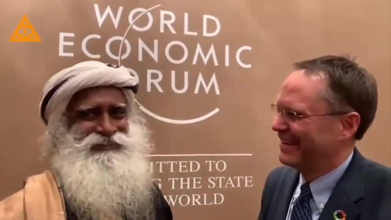 WEF’s depopulation Guru Sadhguru laughs after admitting ‘I want less souls on the planet’