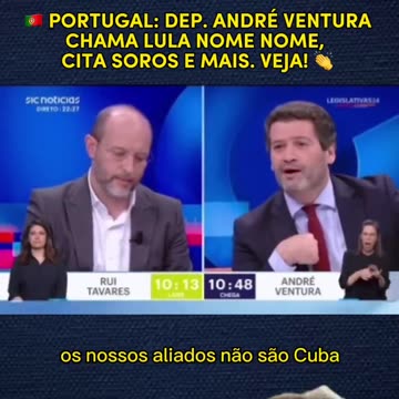 O líder do @PartidoCHEGA ,Dep. @AndreCVentura , tem dado um show nos debates que antecedem as eleições de março em Portugal.