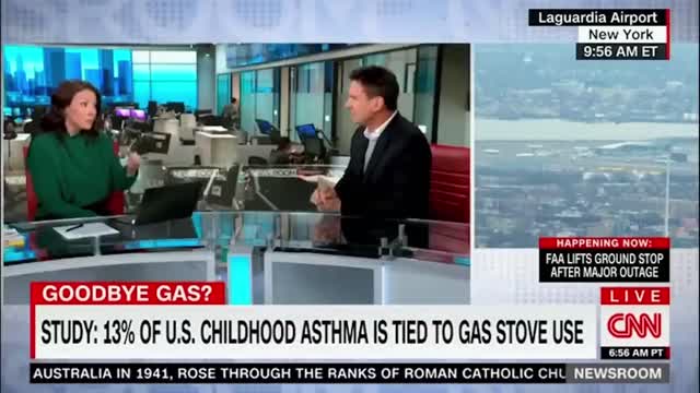 CNN Banning Gas Stoves