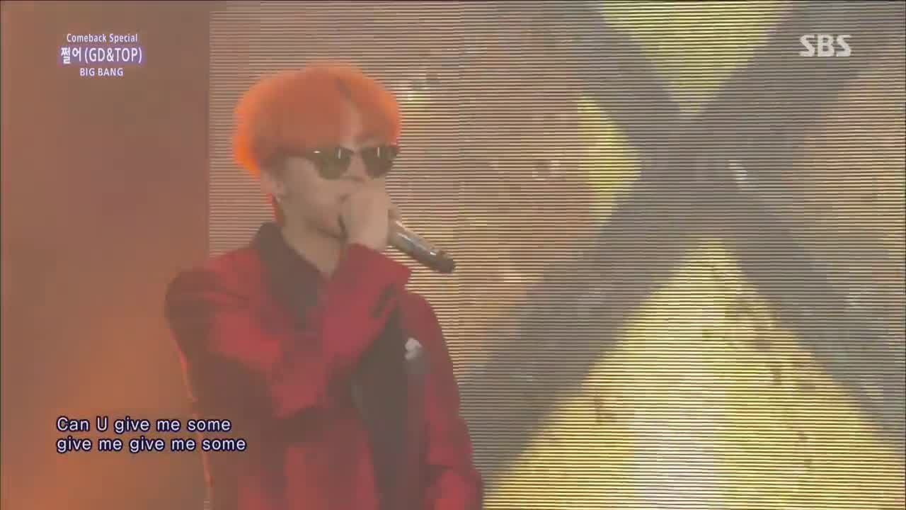 BIGBANG(GD&T.O.P) - '쩔어(ZUTTER)' 0809 SBS Inkigayo