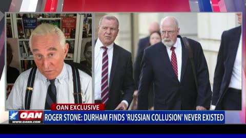 Roger Stone reacts to Durham report