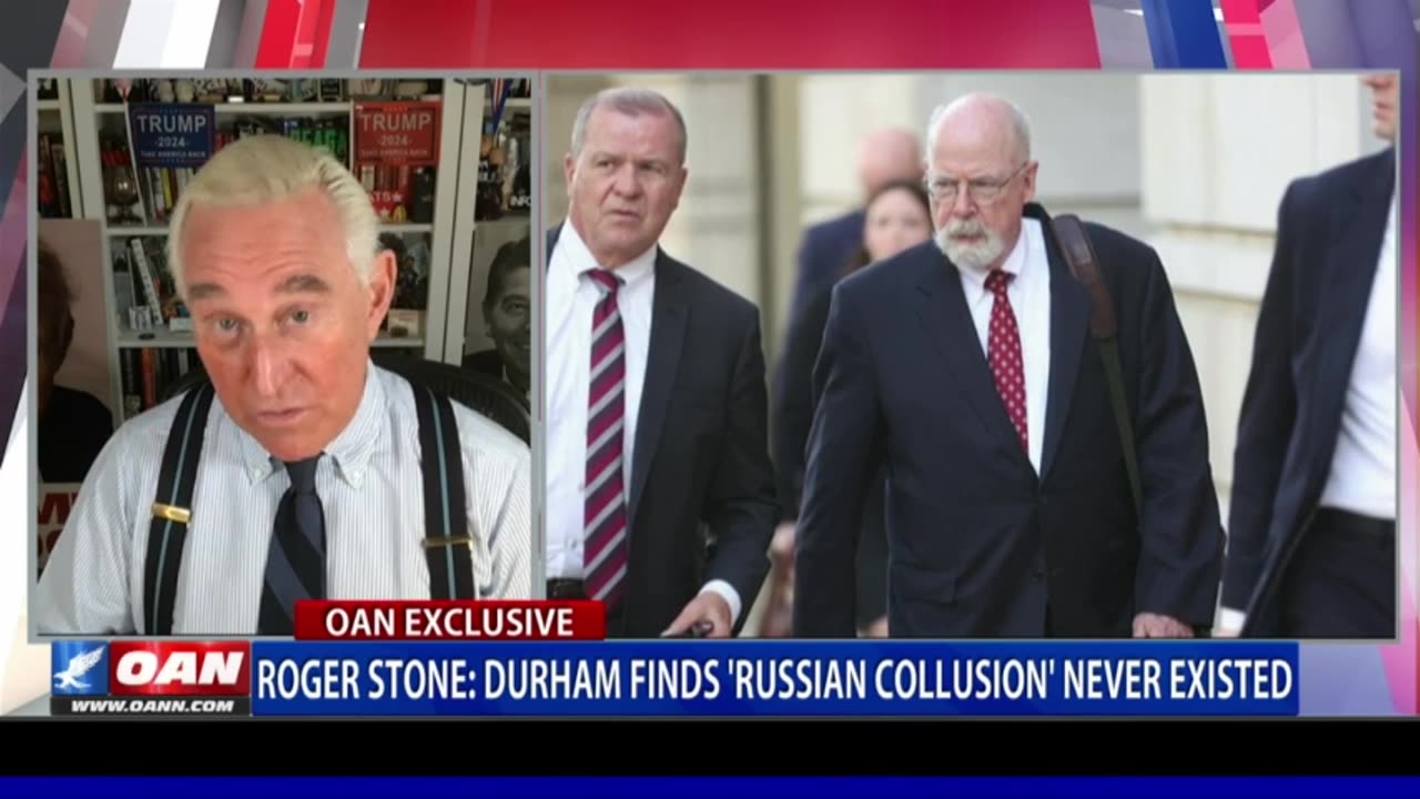 Roger Stone reacts to Durham report