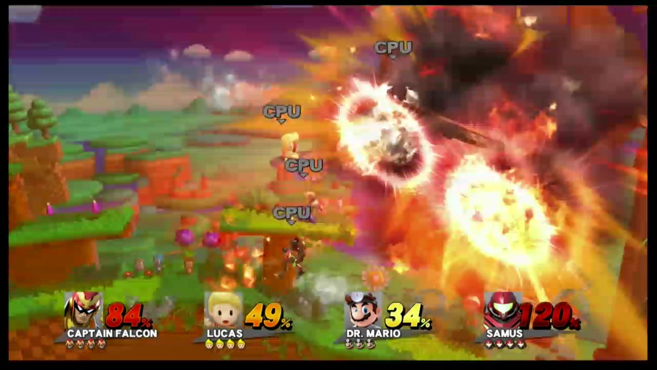 Super Smash Bros 4 Wii U Battle952