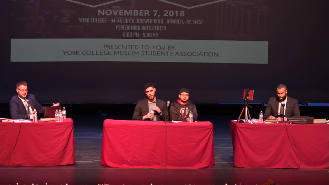 ___FULL DEBATE!___ Mohammed Hijab vs. David Wood _ Tawheed vs. Trinity