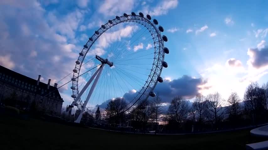 London 2015 sj cam 4000 wifi video lapse 2sec