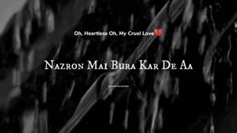 Kar Le Dil Khol ka rusva Mujhe 💛 🖤 💛 🍁 🍁