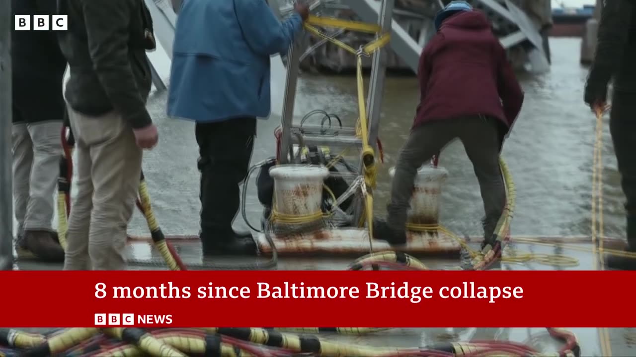 Baltimore bridge collapse: Possible cause discovered during investigations | BBC News