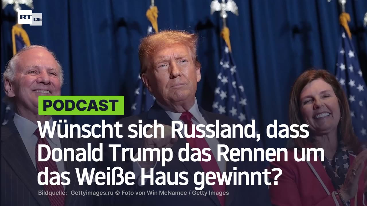 Wünscht sich Russland, dass Donald Trump das Rennen um das Weiße Haus gewinnt?