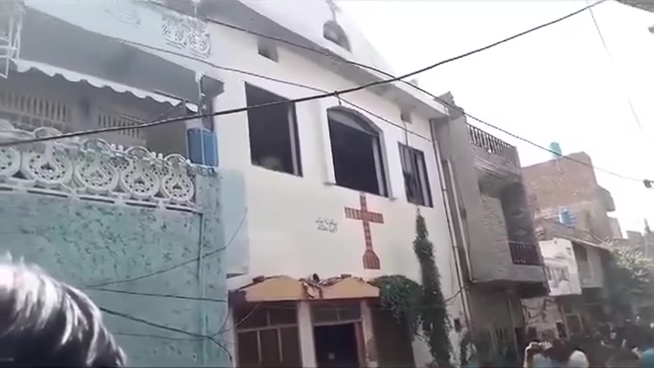 Faisalabad Church Burned