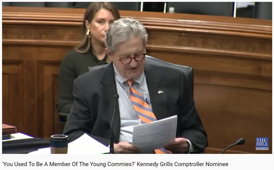 Senators Scott & Kennedy grills Biden's Comptroller nominee