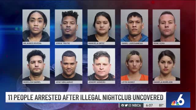 11 People Arrested After ILLEGAL Nightclub Uncovered